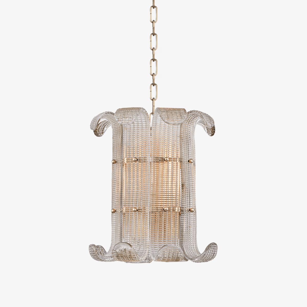 Brasher Small Chandelier Glass lighting by Bling Lighting Studio