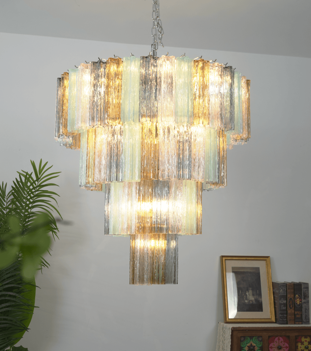 Modern Lustrava Tube Chandelier product image