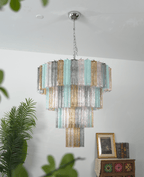 Modern Lustrava Tube Chandelier product image