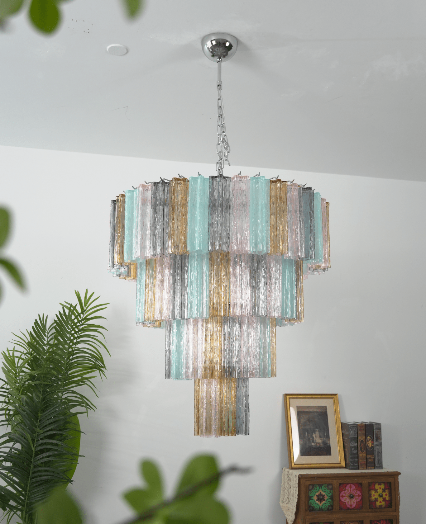 Modern Lustrava Tube Chandelier product image