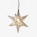 Luminara Murano Glass Star Chandelier