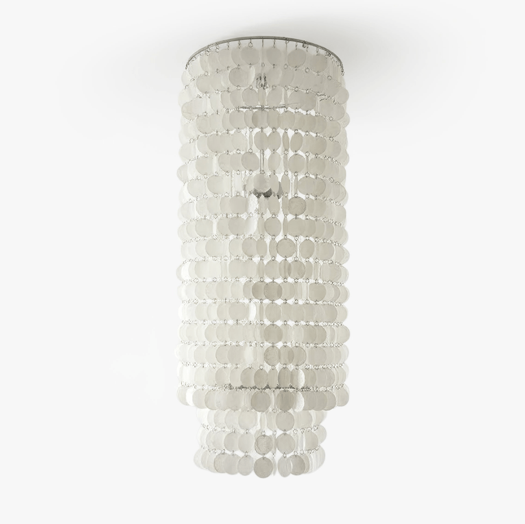 Capelia Shell Column Chandelier