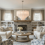 Luxury Vellune Cascade Chandelier material and finish detail