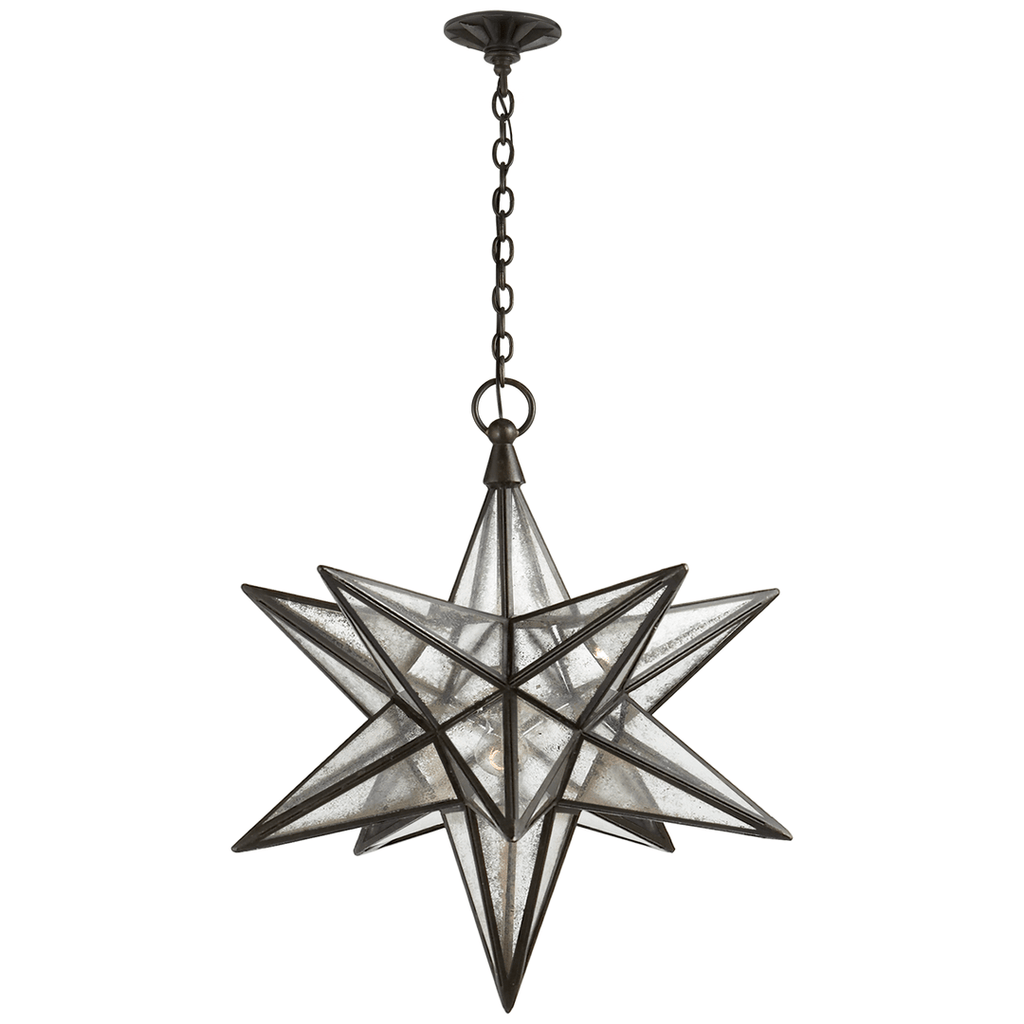 Luminara Murano Glass Star Chandelier