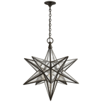 Luminara Murano Glass Star Chandelier