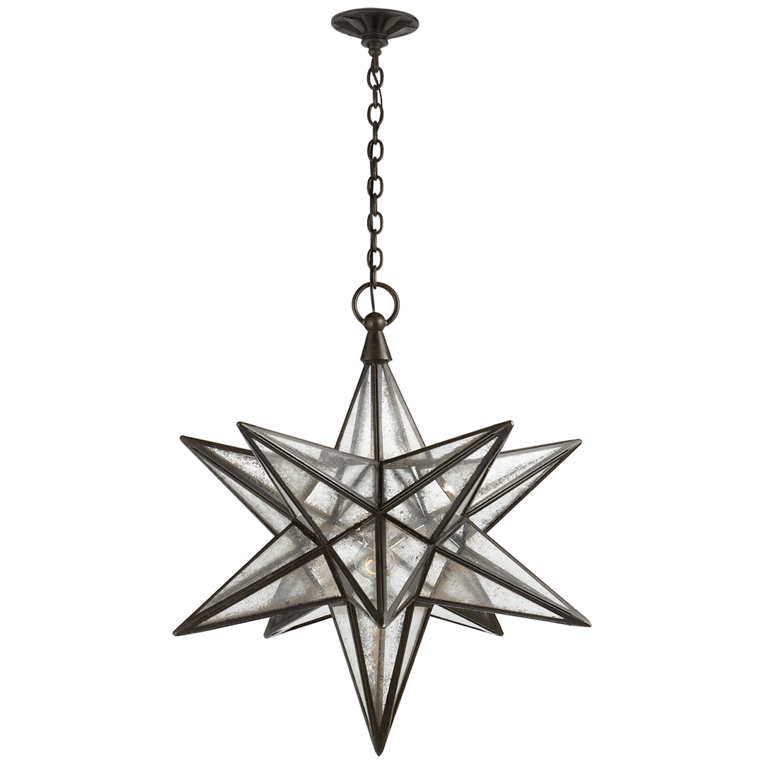 Luminara Murano Glass Star Chandelier