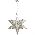 Luminara Murano Glass Star Chandelier
