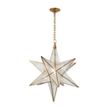 Luminara Murano Glass Star Chandelier
