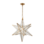 Luminara Murano Glass Star Chandelier