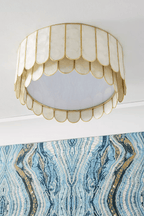 Aurelia Capiz Shell Ceiling Lamp