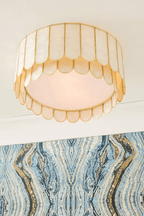 Aurelia Capiz Shell Ceiling Lamp