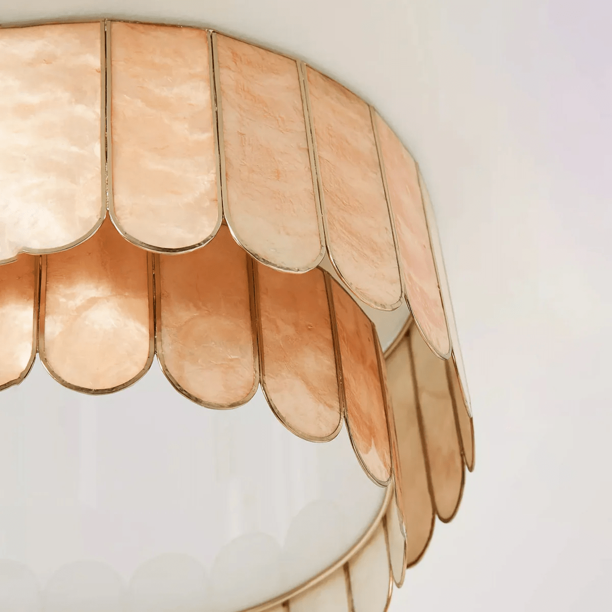 Aurelia Capiz Shell Ceiling Lamp