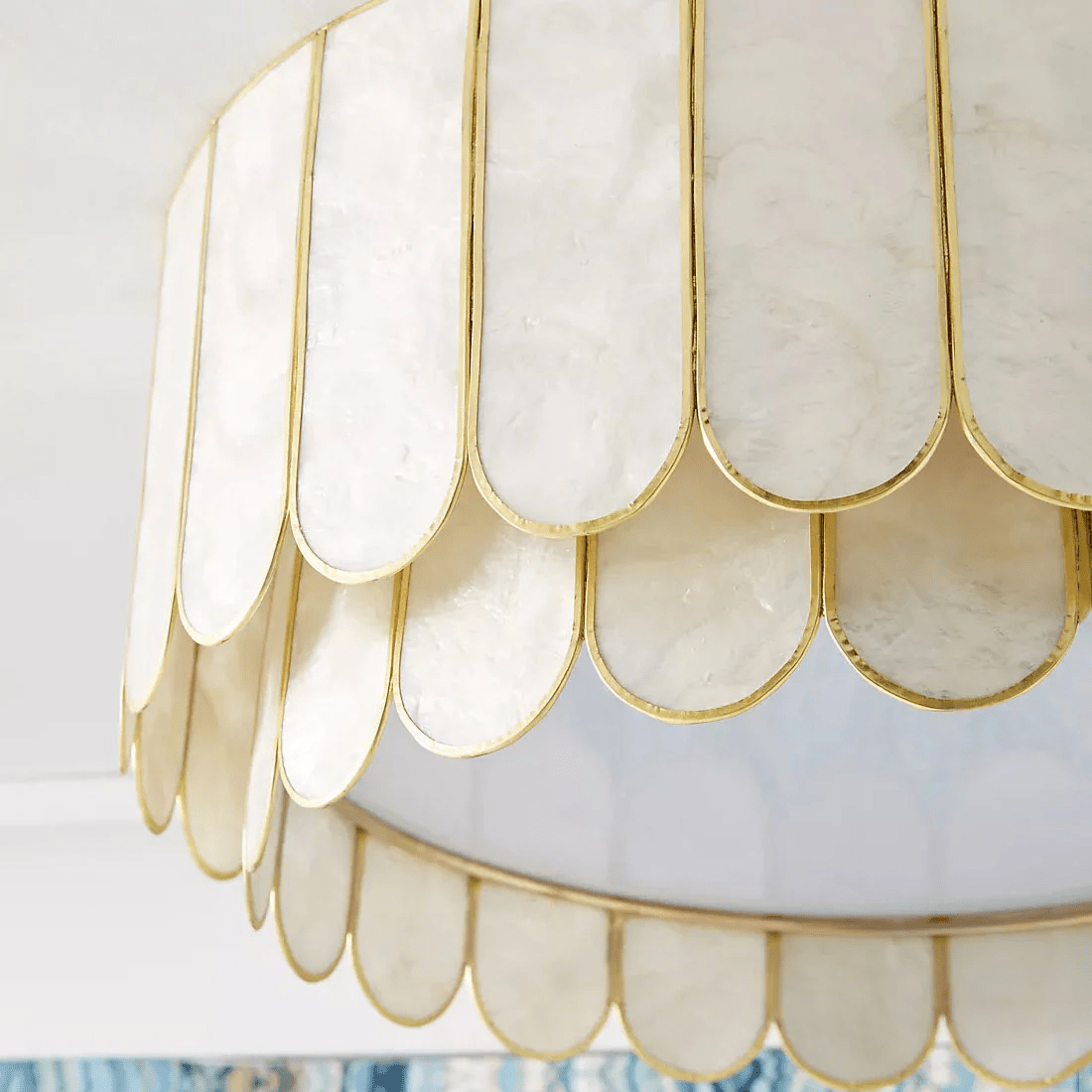 Aurelia Capiz Shell Ceiling Lamp