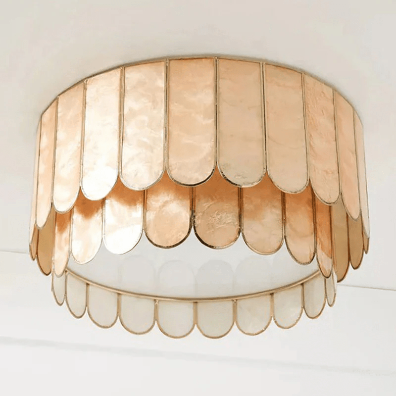 Aurelia Capiz Shell Ceiling Lamp