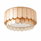 Aurelia Capiz Shell Ceiling Lamp