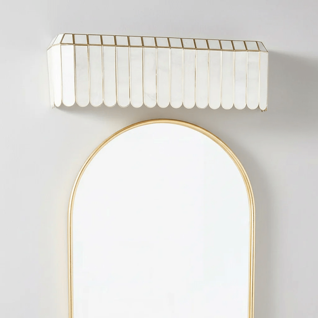 Aurelia Capiz Shell Wall Lamp