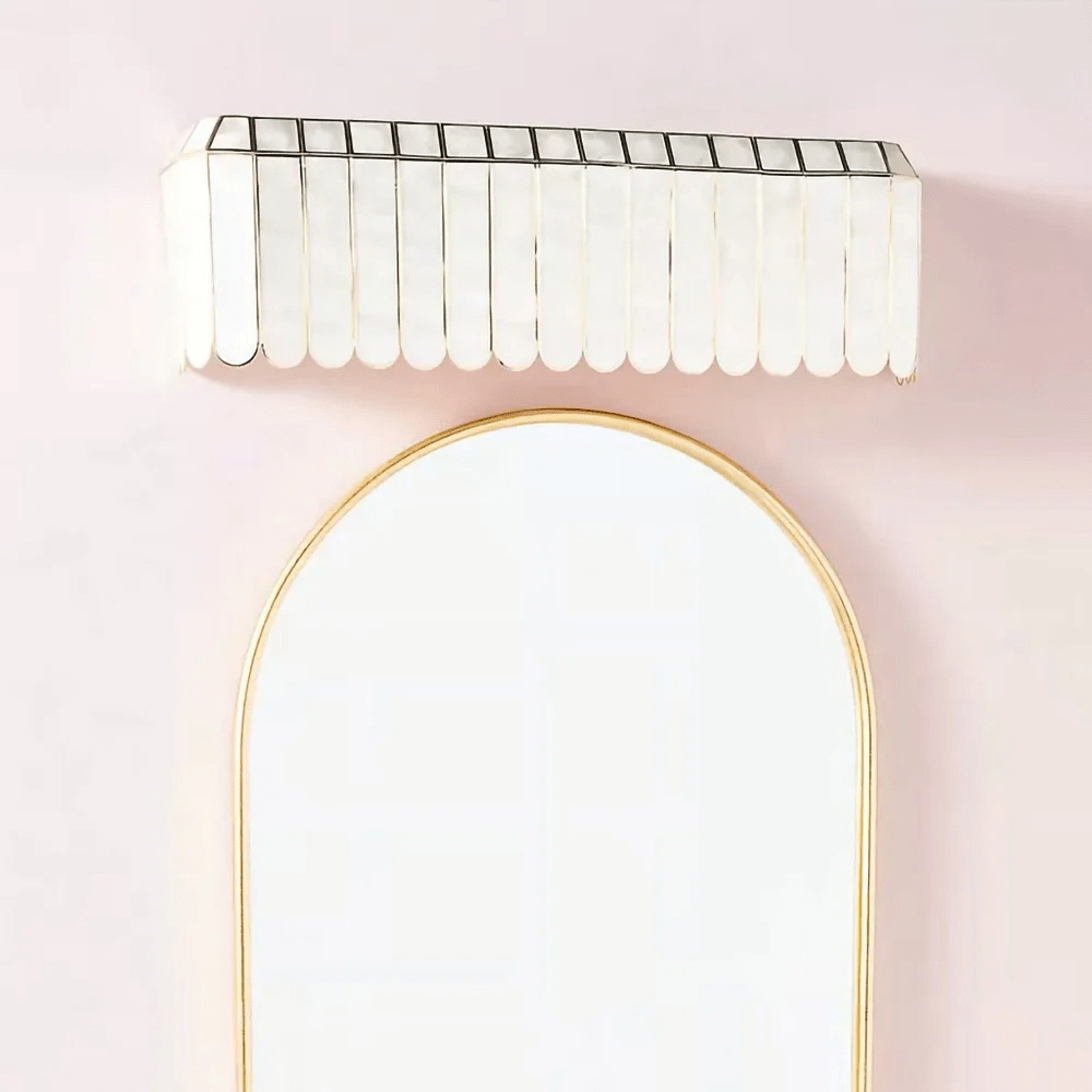 Aurelia Capiz Shell Wall Lamp