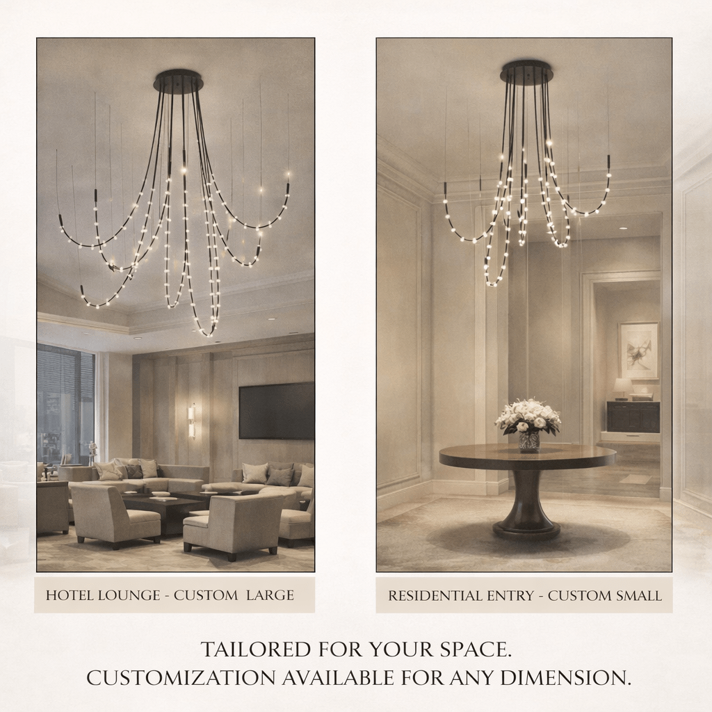 Multidot Chandelier