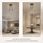 Minimalist Multiple Light Point Chandelier product image