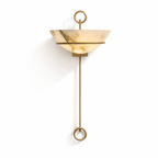 Tether Alabaster Wall Light by Bling Lighting Studio