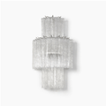 Glacier Tier Murano Glass Wall Light