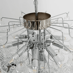 Ripple Murano Glass Column Chandelier