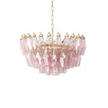 Facet Murano Glass Bloom Chandelier