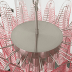 Petaline Murano Glass Prism Chandelier