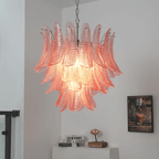 Petaline Murano Glass Prism Chandelier