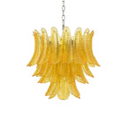 Aurelium Cascade Glass Chandelier Glass lighting by Bling Lighting Studio