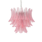 Petaline Murano Glass Prism Chandelier