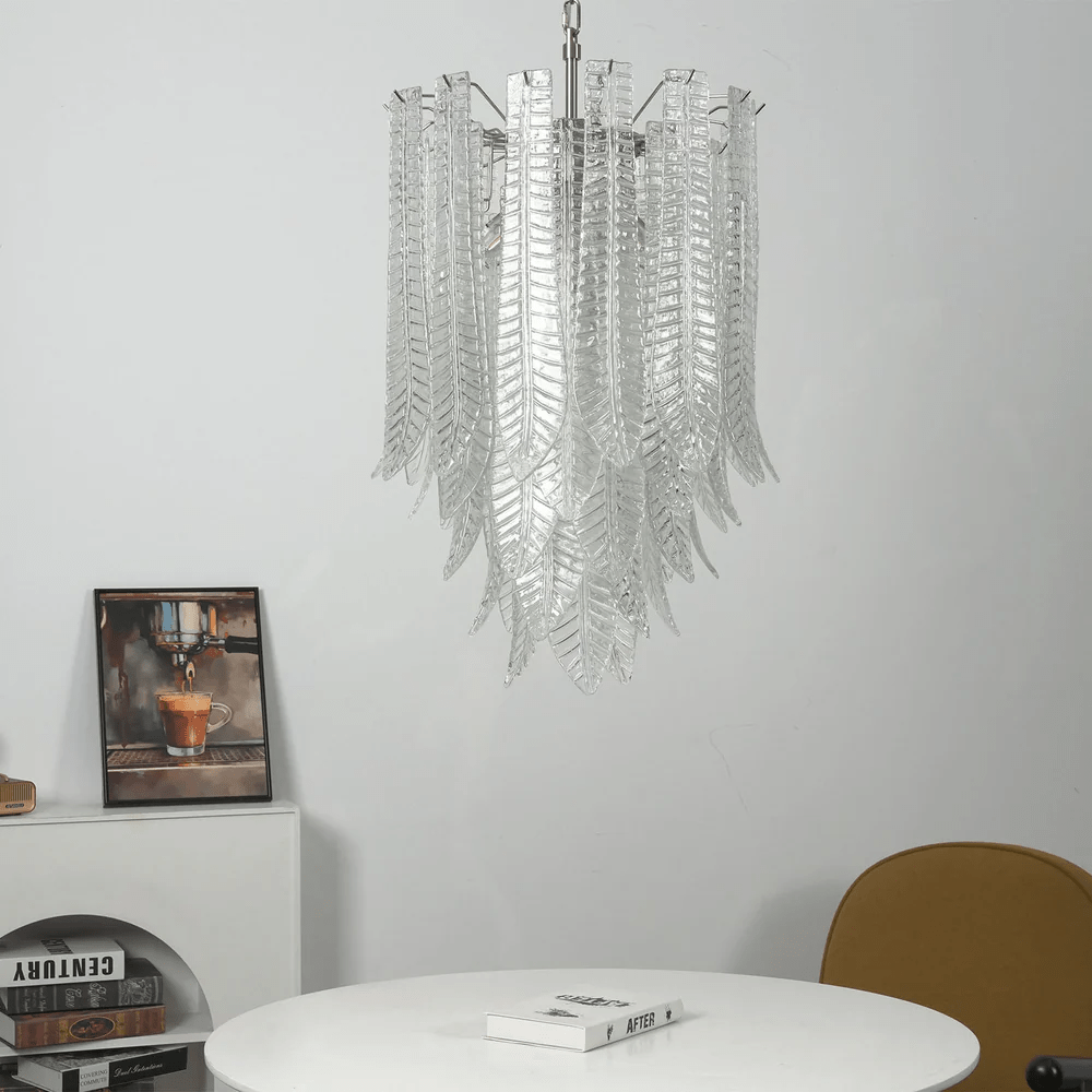 Silvae Veil Murano Glass Chandelier