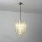 Silvae Veil Murano Glass Chandelier
