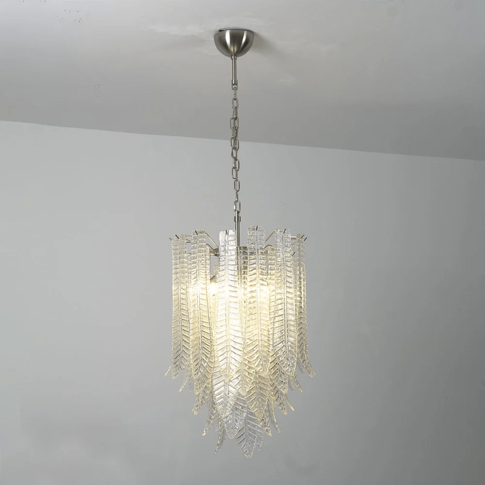 Silvae Veil Murano Glass Chandelier