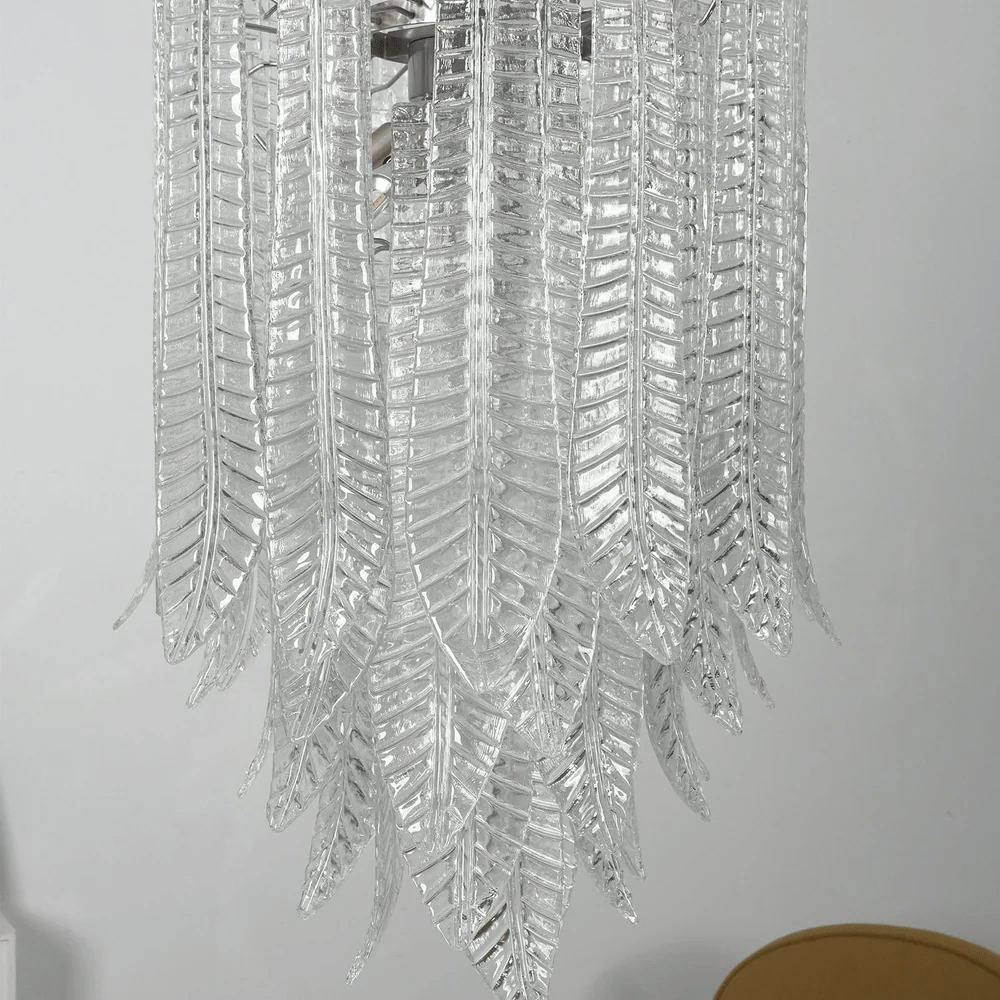 Silvae Veil Murano Glass Chandelier