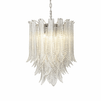 Silvae Veil Murano Glass Chandelier