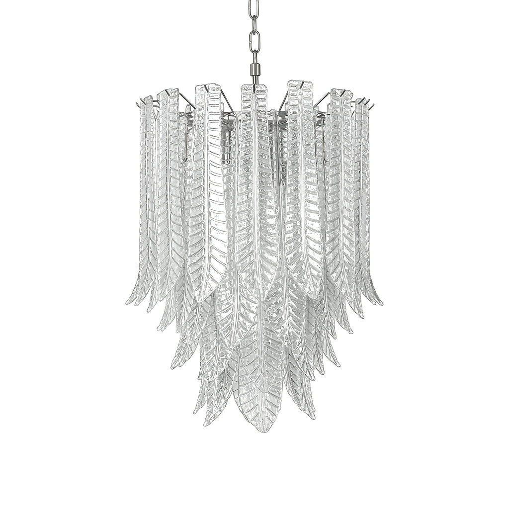 Silvae Veil Murano Glass Chandelier