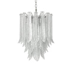 Silvae Veil Murano Glass Chandelier