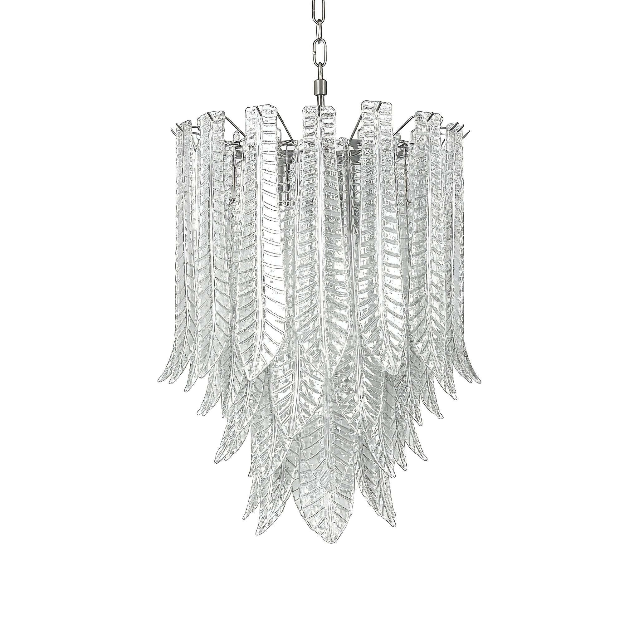 Silvae Veil Murano Glass Chandelier
