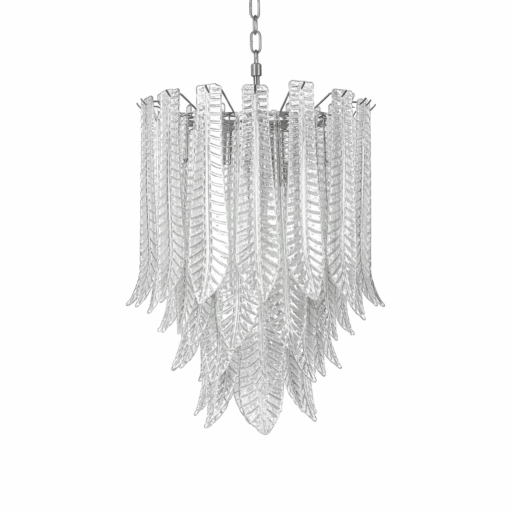 Silvae Veil Murano Glass Chandelier