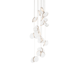 Luminous Glass Petals Pendant Lamp