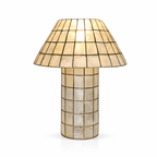 Pearl Shell Mosaic Table Lamp