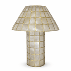 Pearl Shell Mosaic Table Lamp