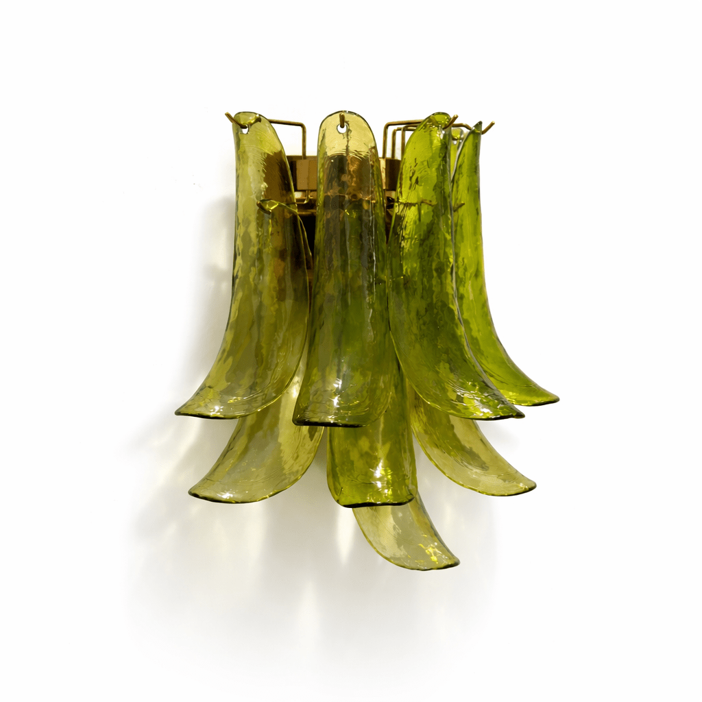 Petalo Glass Wall Light Murano lighting by Bling Lighting Studio