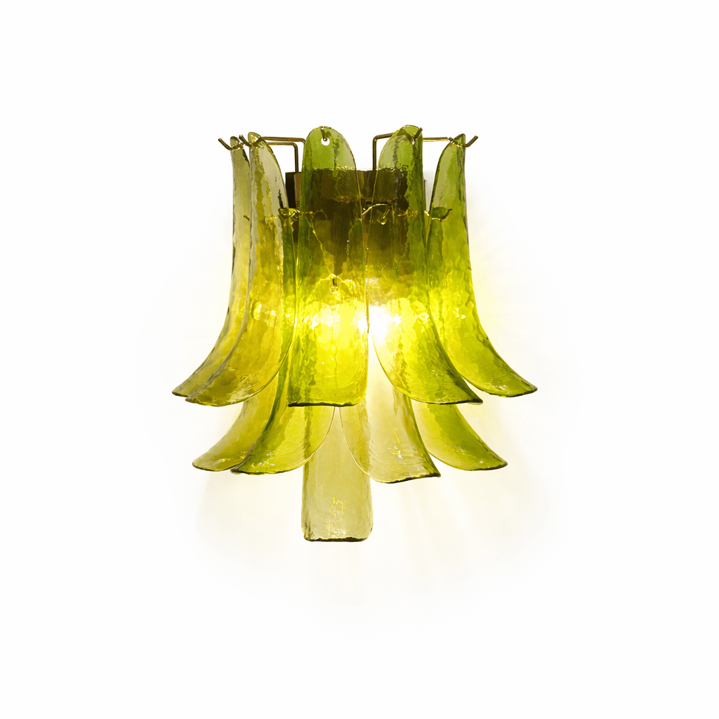 Petalo Glass Wall Light Murano lighting by Bling Lighting Studio