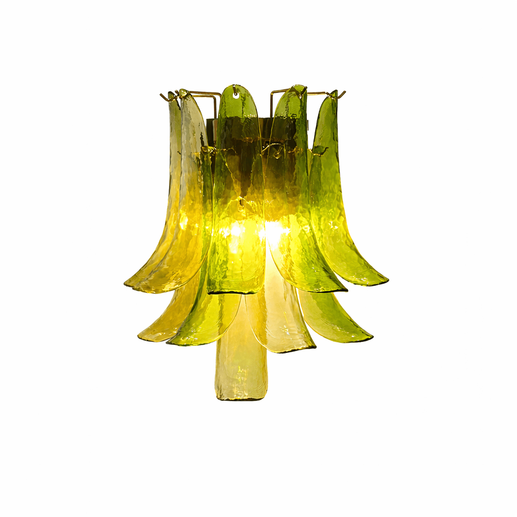 Petalo Glass Wall Light Murano lighting by Bling Lighting Studio