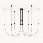 Serpentine Halo Chandelier