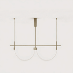 Serpentine Halo Chandelier