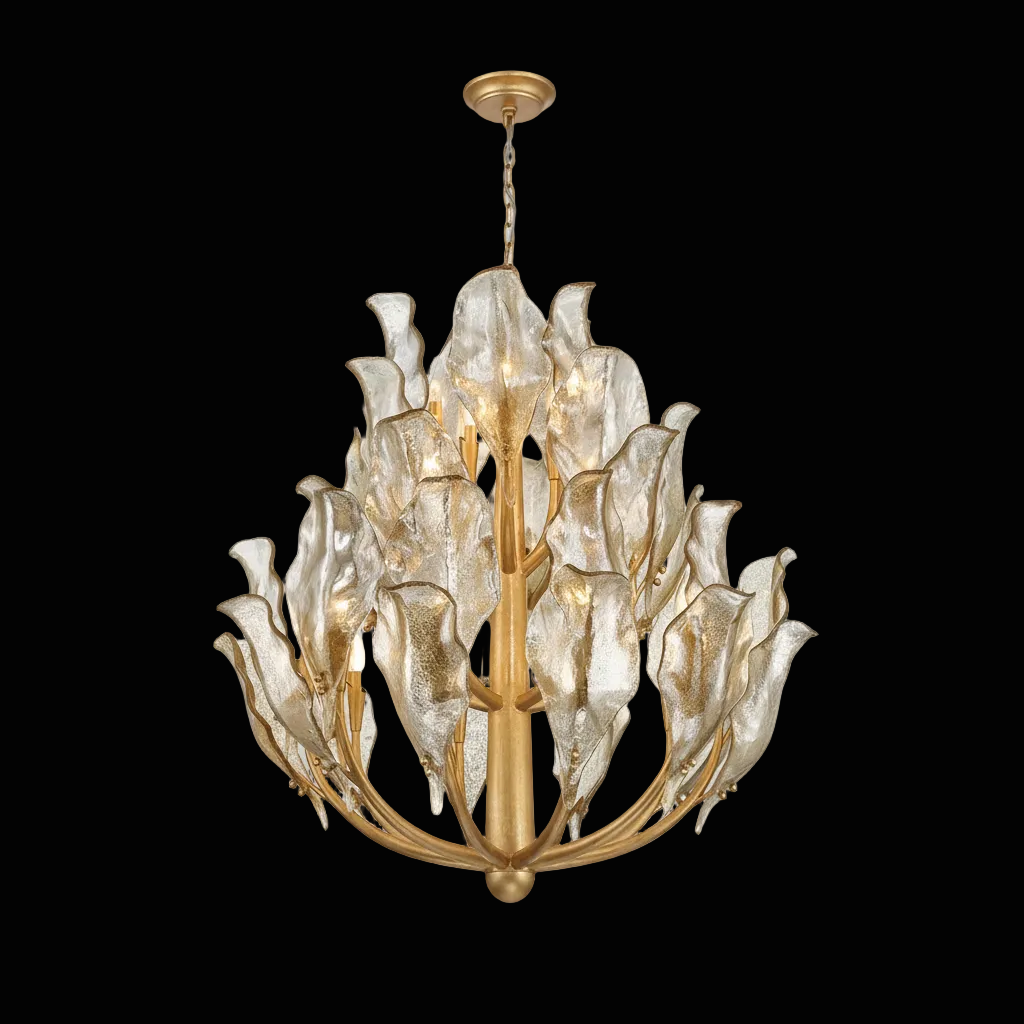 Tarot Modern Glass Chandelier