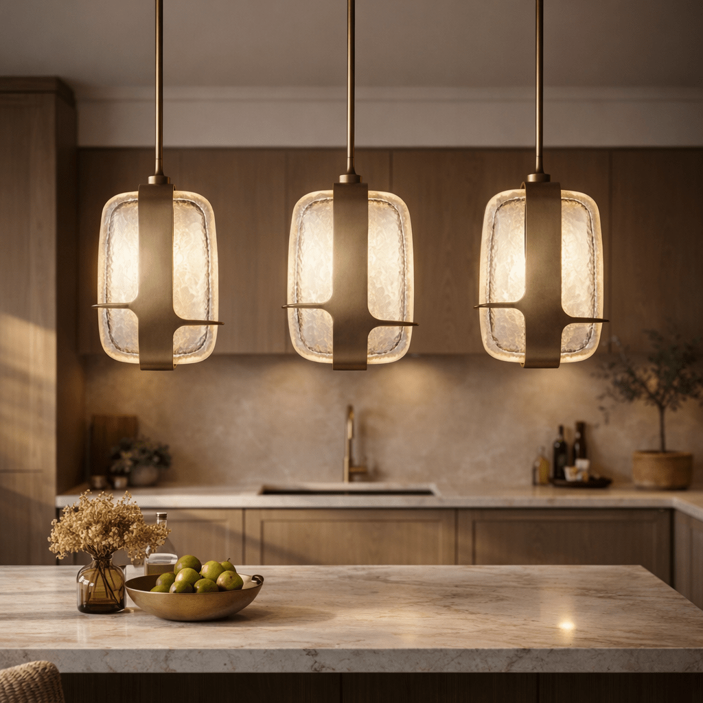 Ardin Textured Glass Pendant Lamp